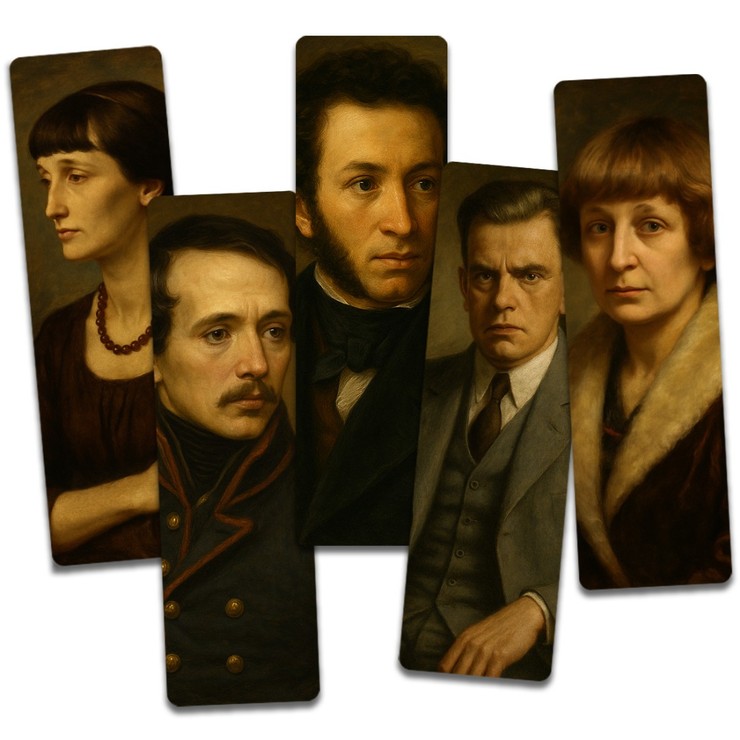 Купить Набор закладок - Рифма под фильтром (5шт) в Минске